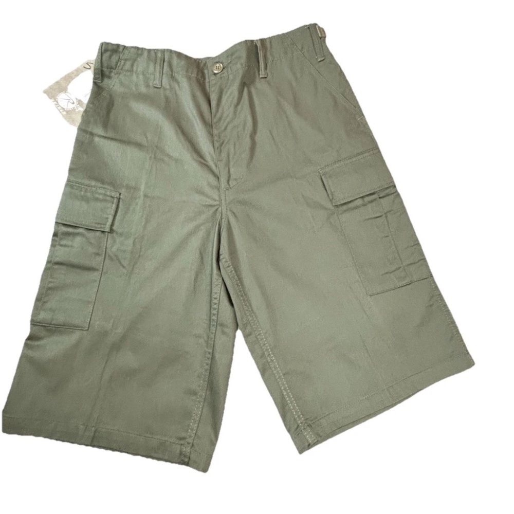 Rothco Tactical Bdu Cargo Shorts Men’s Small Long‎ Green